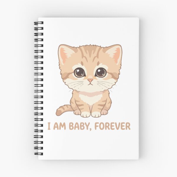Item preview, I Am Baby Forever Cute Sand Cat designed and sold by Petzzz.