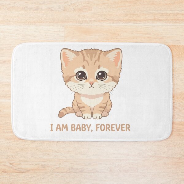 Item preview, I Am Baby Forever Cute Sand Cat designed and sold by Petzzz.
