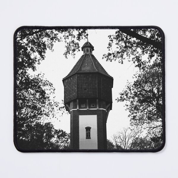 Item preview, Tower amidst trees Black/White designed and sold by Deniis2204.