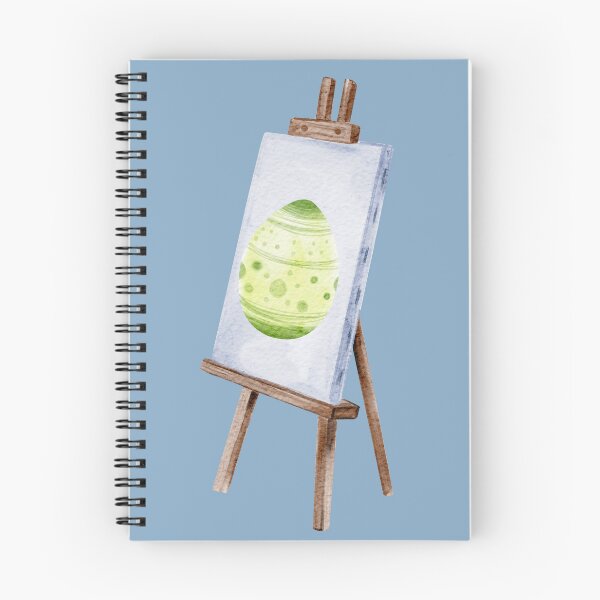 Item preview, Pastel Green Easter Egg Art on Easel designed and sold by Sagi Jane Art.