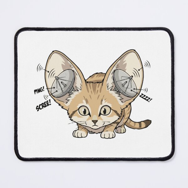 Item preview, Satellite Radar Ears Funny Sand Cat designed and sold by Petzzz.