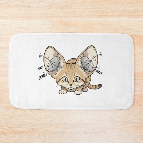 Item preview, Satellite Radar Ears Funny Sand Cat designed and sold by Petzzz.