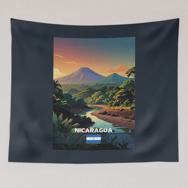 Item preview, Nicaragua Travel  designed and sold by Thistle-TShop.