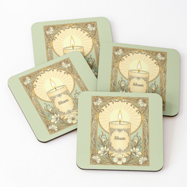 Item preview, Sham Candles for Haft-Sin Guiding Light and Happiness designed and sold by taiche.