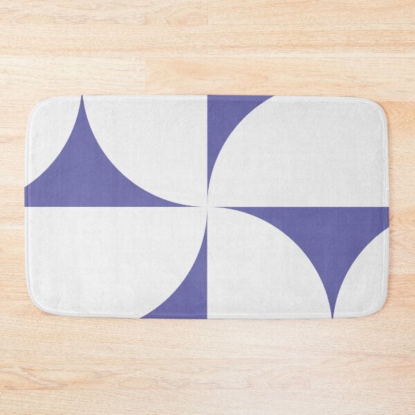 Item preview, Bold Bauhaus Mid Century Minimalism 99 Very Peri Purple designed and sold by colourpoems.