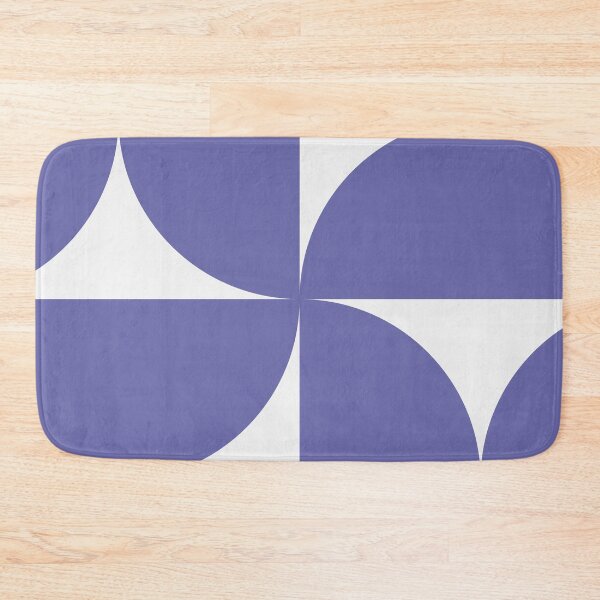 Item preview, Bold Bauhaus Mid Century Minimalism 100 Very Peri Purple designed and sold by colourpoems.