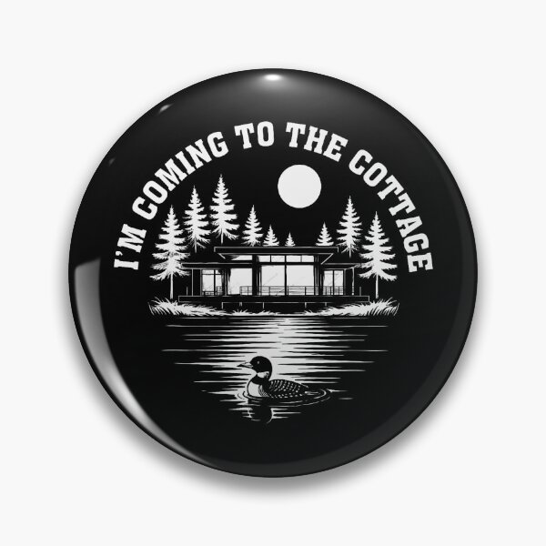 Item preview, I'm Coming to The Cottage LGBT Pride Cottage Life Design designed and sold by cherylcarney.