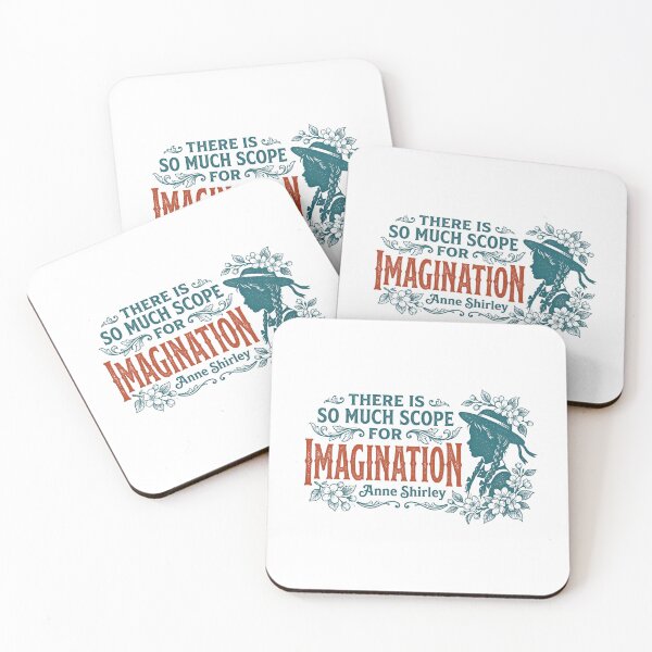 Item preview, There Is So Much Scope For Imagination Anne Shirley Quote Vintage designed and sold by Fenay Designs.