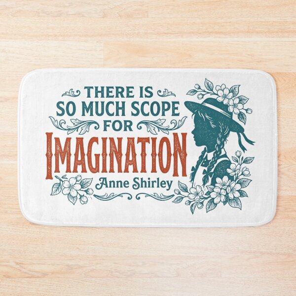 Item preview, There Is So Much Scope For Imagination Anne Shirley Quote Vintage designed and sold by Fenay Designs.