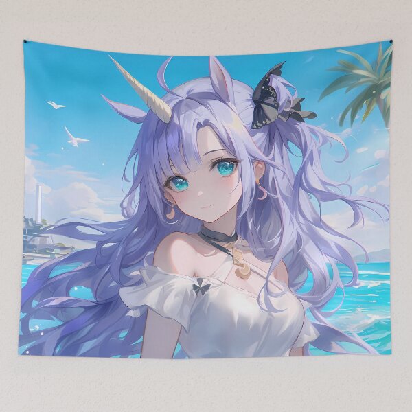 Item preview, Unicorn Azur Lane Pastel Beach Fantasy Smile designed and sold by 108Recordings.