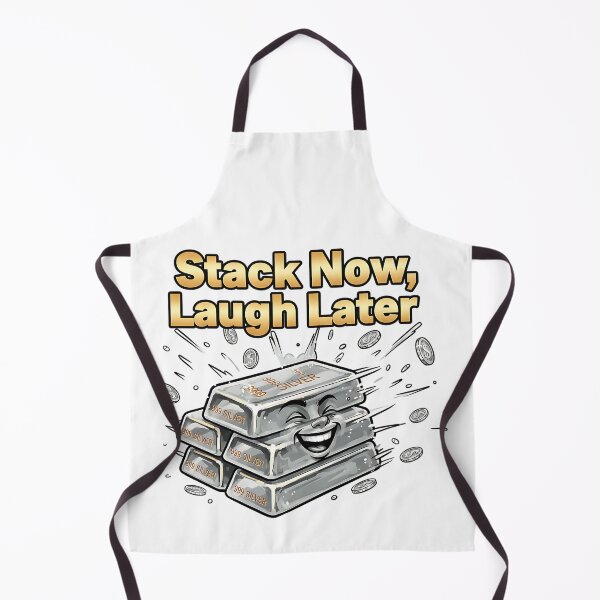 Item preview, stack now laugh later silver stacking humor designed and sold by ArtDesignTp.