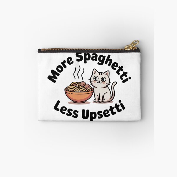 Item preview, More Spaghetti Less Upsetti Cat designed and sold by qiroco.