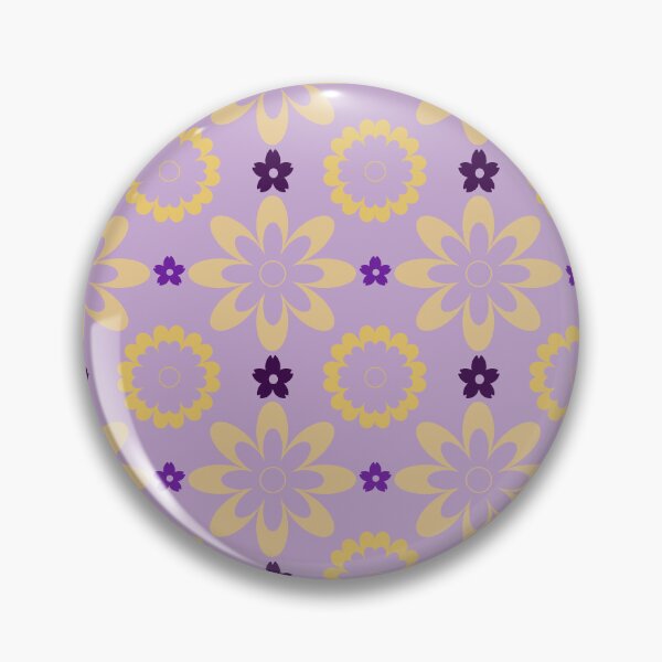 Item preview, Orange and Purple Flower Clash designed and sold by coribeth.