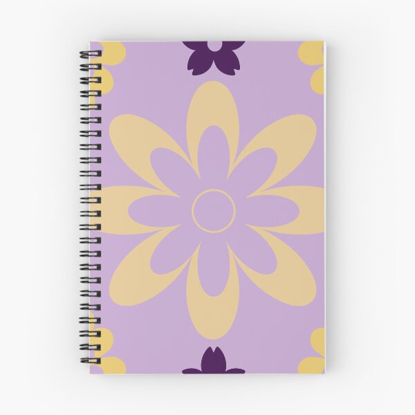 Item preview, Orange and Purple Flower Clash designed and sold by coribeth.