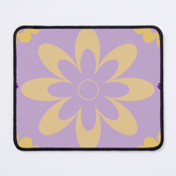 Item preview, Orange and Purple Flower Clash designed and sold by coribeth.