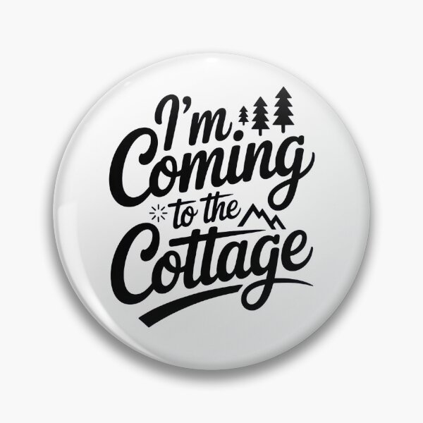 Item preview, I'm Coming to The Cottage Chill Summer Nature Vibes Graphic designed and sold by horacehughes.
