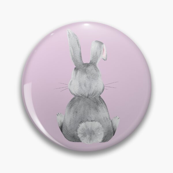 Item preview, Back View Bunny Watercolor designed and sold by Sagi Jane Art.