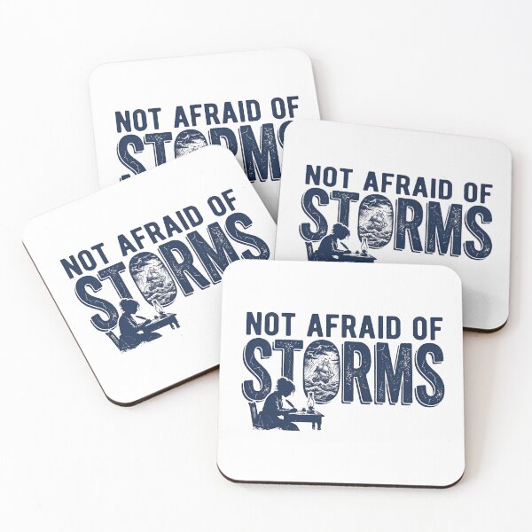 Item preview, Not Afraid Of Storms Little Women Jo March Silhouette designed and sold by Fenay Designs.