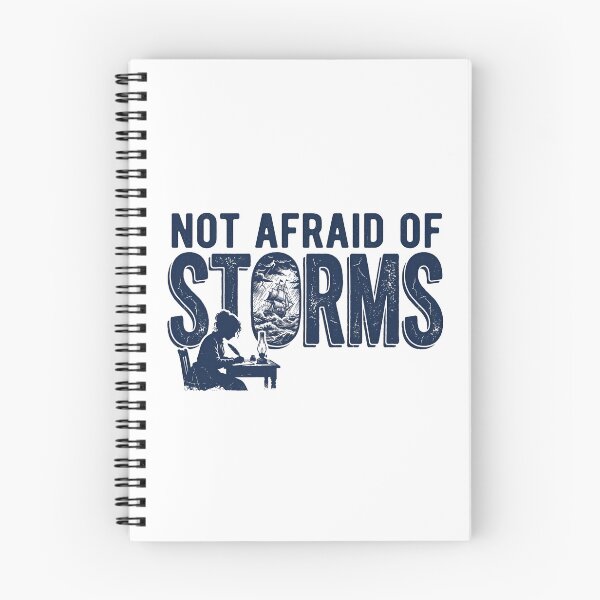 Item preview, Not Afraid Of Storms Little Women Jo March Silhouette designed and sold by Fenay Designs.