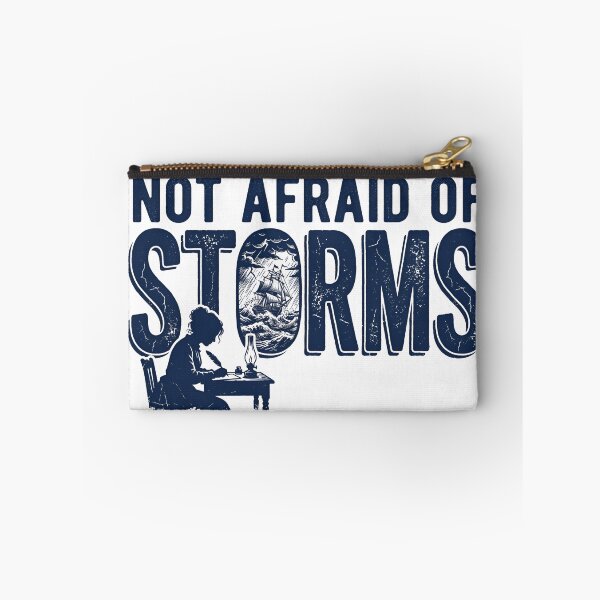 Item preview, Not Afraid Of Storms Little Women Jo March Silhouette designed and sold by Fenay Designs.