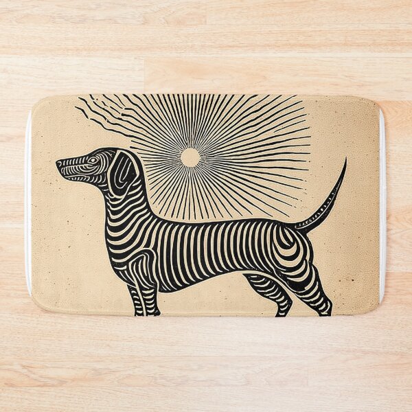 Item preview, Dachshund with Radiant Sun designed and sold by lautir.