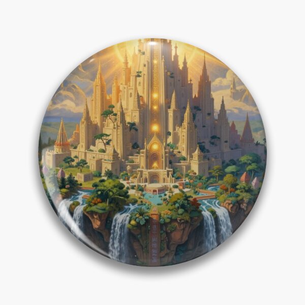 Item preview, Floating Fantasy City of Light and Magic – Urban Dreamworld designed and sold by FotoworldEdel.