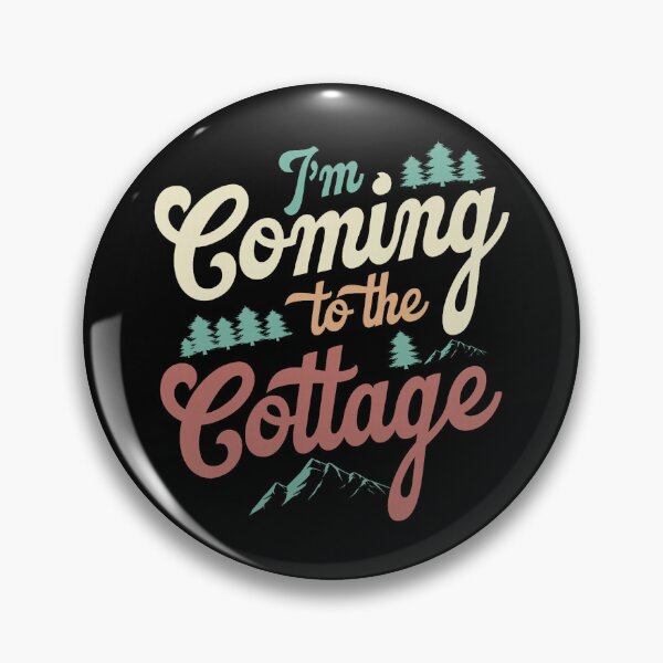 Item preview, I'm Coming to The Cottage LGBTQ Hockey Romance Vintage Design designed and sold by cherylcarney.