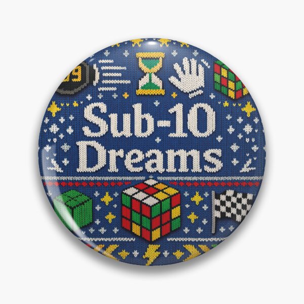 Artikelvorschau, Sub-10 Dreams Zauberwürfel Speedcubing Strickmuster entworfen und verkauft von Mauswohn.