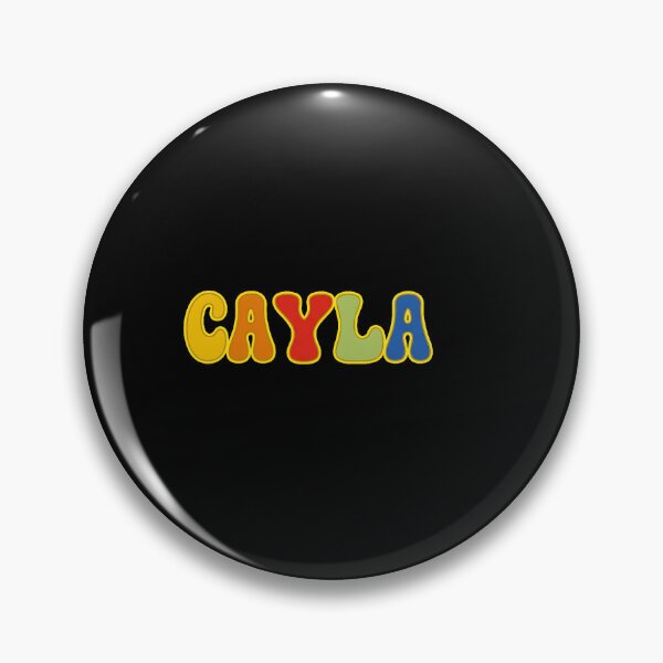Item preview, ❤️ Cayla Personalized Name Wavy Retro Shirt, Coffee Mug, Sticker Gift designed and sold by HelixPedia.