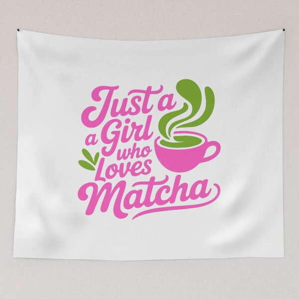 Item preview, Just A Girl Who Loves Matcha – Cute Matcha Tea Lover Gift designed and sold by PMCreative.