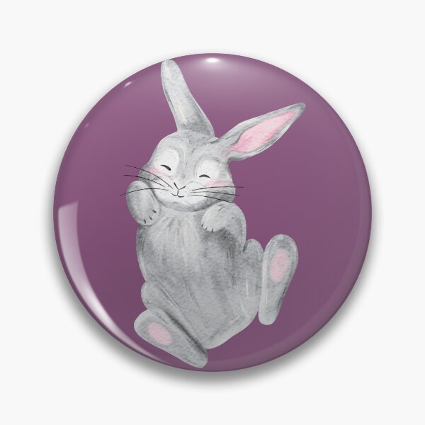 Item preview, Happy Easter Bunny Watercolor designed and sold by Sagi Jane Art.
