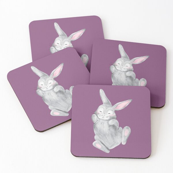 Item preview, Happy Easter Bunny Watercolor designed and sold by Sagi Jane Art.