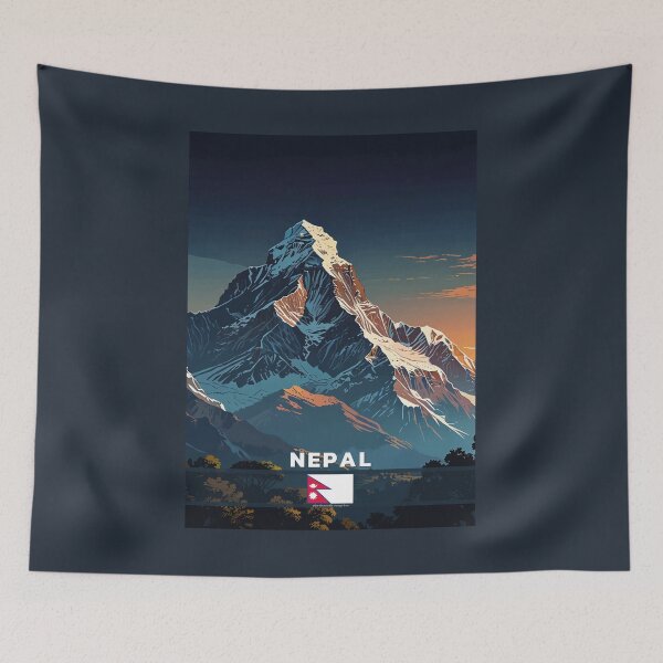 Item preview, Nepal Travel  designed and sold by Thistle-TShop.