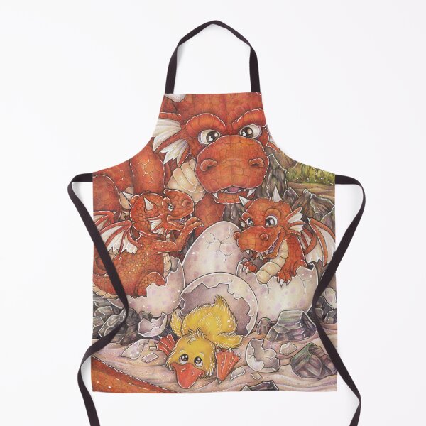 Item preview, Cute dragon family with ugly ducklings designed and sold by ZadzeneaArt.