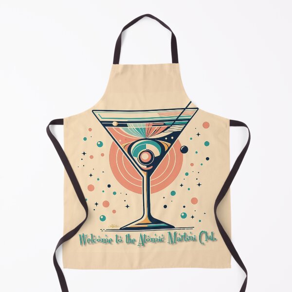 Item preview, Welcome To The Atomic Martini Club Retro Futuristic Space Age designed and sold by Lee Hiller Designs.
