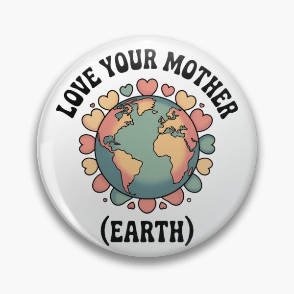 Item preview, Love The Earth — Minimalist Globe Hearts Environmental Activist Graphic Tee designed and sold by proearth2022.