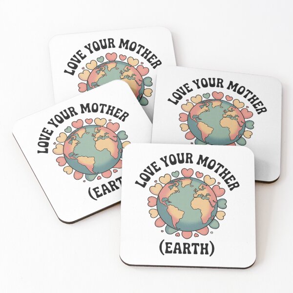 Item preview, Love The Earth — Minimalist Globe Hearts Environmental Activist Graphic Tee designed and sold by proearth2022.