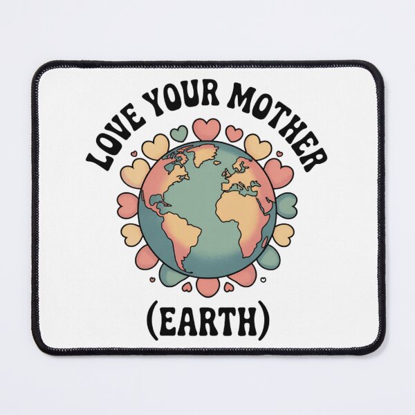 Item preview, Love The Earth — Minimalist Globe Hearts Environmental Activist Graphic Tee designed and sold by proearth2022.