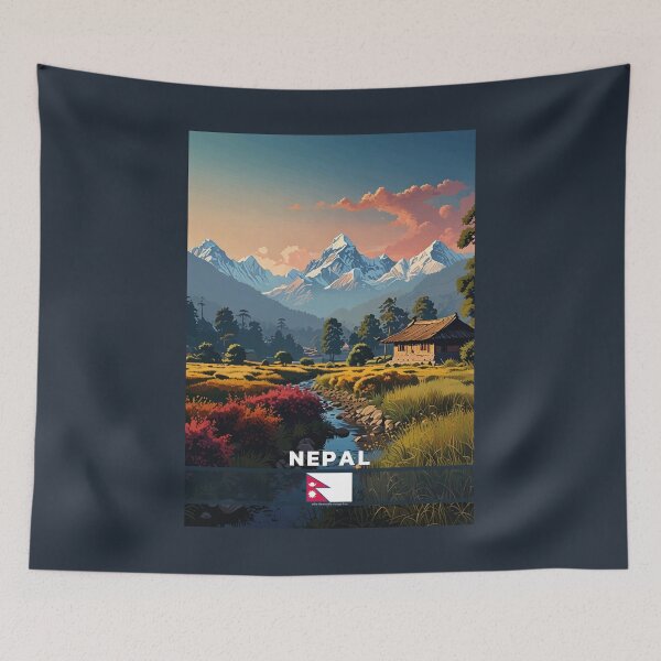 Item preview, Nepal Travel  designed and sold by Thistle-TShop.