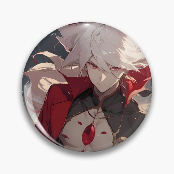 Item preview, Red Lancer Karna Fate Grand Order Crimson Aura Warrior Anime Power Light Rise designed and sold by 108Recordings.