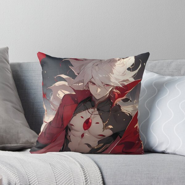 Item preview, Red Lancer Karna Fate Grand Order Crimson Aura Warrior Anime Power Light Rise designed and sold by 108Recordings.