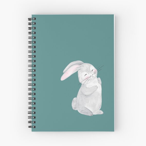 Item preview, Sweet Relaxed Bunny Illustration designed and sold by Sagi Jane Art.