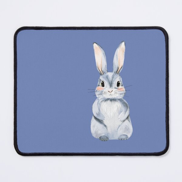 Item preview, Cute Blue Easter Bunny designed and sold by Sagi Jane Art.