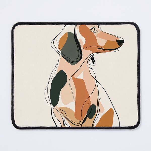 Item preview, Colorful Dachshund boho Art designed and sold by lautir.
