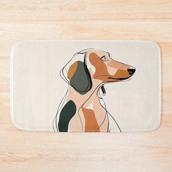 Item preview, Colorful Dachshund boho Art designed and sold by lautir.