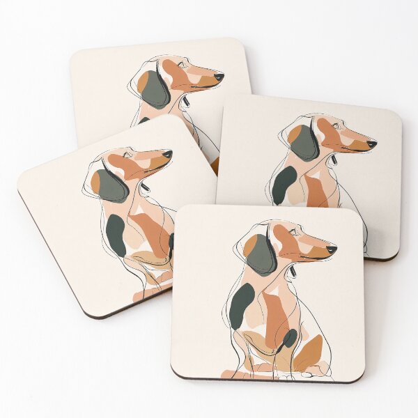 Item preview, Colorful Dachshund boho Art designed and sold by lautir.