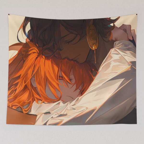 Item preview, Archer Arjuna Fate Grand Order Gentle Anime Soft Light Embrace designed and sold by 108Recordings.