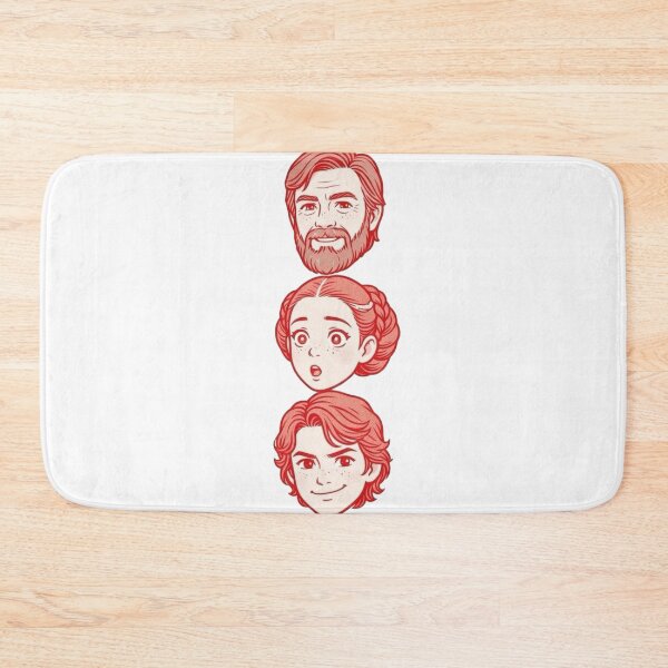Item preview, Cute Obi-Wan, Padmé & Anakin Star Wars Fan Art designed and sold by Reyxava.