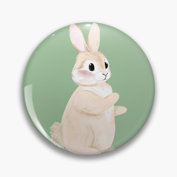 Item preview, Little Easter Bunny Watercolor designed and sold by Sagi Jane Art.