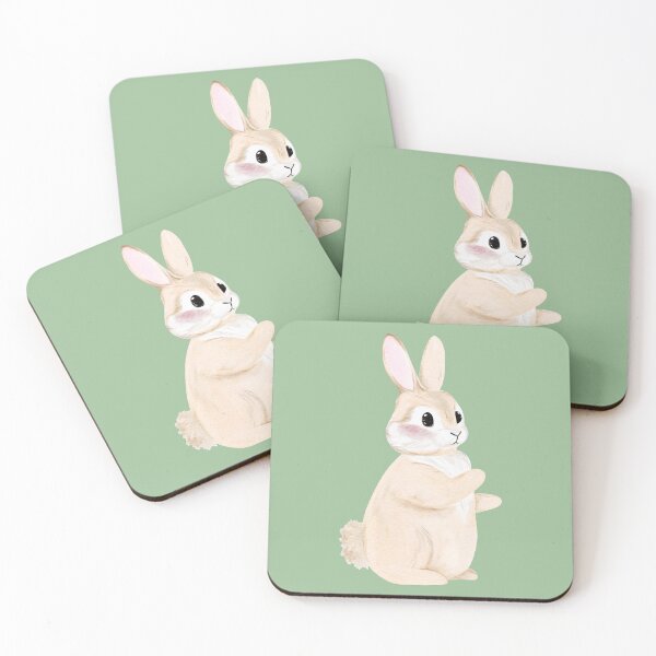 Item preview, Little Easter Bunny Watercolor designed and sold by Sagi Jane Art.